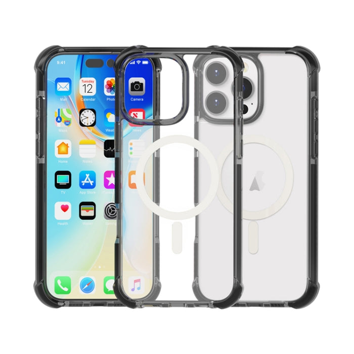 Estuche para teléfono a prueba de golpes de acrílico magnético Magsafe, For iPhone 18 Pro / 17 Pro, For iPhone 18 Pro Max / 17 Pro Max, For iPhone 17e / 16e, For iPhone 17, For iPhone Air, For iPhone 16 Pro Max, For iPhone 16 Pro, For iPhone 16 Plus   ...