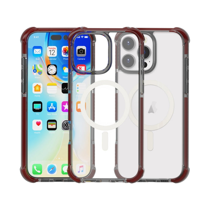 Estuche para teléfono a prueba de golpes de acrílico magnético Magsafe, For iPhone 18 Pro / 17 Pro, For iPhone 18 Pro Max / 17 Pro Max, For iPhone 17e / 16e, For iPhone 17, For iPhone Air, For iPhone 16 Pro Max, For iPhone 16 Pro, For iPhone 16 Plus   ...