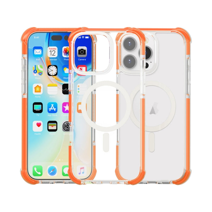 Estuche para teléfono a prueba de golpes de acrílico magnético Magsafe, For iPhone 18 Pro / 17 Pro, For iPhone 18 Pro Max / 17 Pro Max, For iPhone 17e / 16e, For iPhone 17, For iPhone Air, For iPhone 16 Pro Max, For iPhone 16 Pro, For iPhone 16 Plus   ...