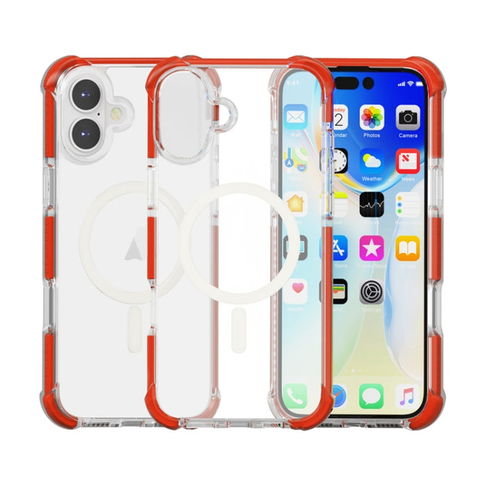 Estuche para teléfono a prueba de golpes de acrílico magnético Magsafe, For iPhone 18 Pro / 17 Pro, For iPhone 18 Pro Max / 17 Pro Max, For iPhone 17e / 16e, For iPhone 17, For iPhone Air, For iPhone 16 Pro Max, For iPhone 16 Pro, For iPhone 16 Plus   ...