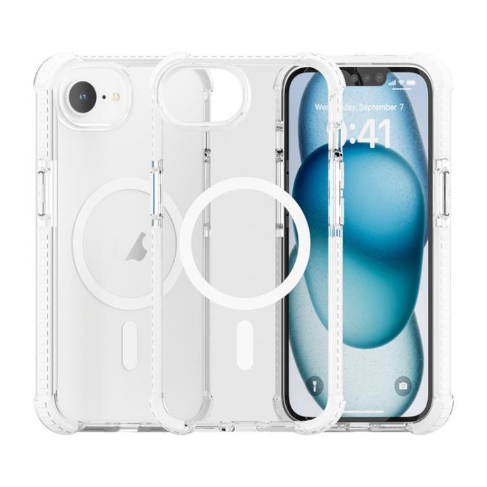 Estuche para teléfono a prueba de golpes de acrílico magnético Magsafe, For iPhone 18 Pro / 17 Pro, For iPhone 18 Pro Max / 17 Pro Max, For iPhone 17e / 16e, For iPhone 17, For iPhone Air, For iPhone 16 Pro Max, For iPhone 16 Pro, For iPhone 16 Plus   ...