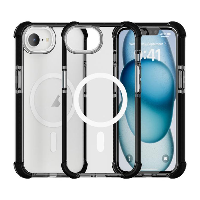 Estuche para teléfono a prueba de golpes de acrílico magnético Magsafe, For iPhone 18 Pro / 17 Pro, For iPhone 18 Pro Max / 17 Pro Max, For iPhone 17e / 16e, For iPhone 17, For iPhone Air, For iPhone 16 Pro Max, For iPhone 16 Pro, For iPhone 16 Plus   ...
