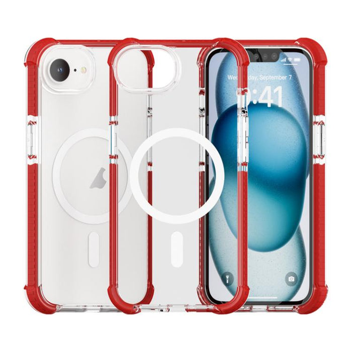 Estuche para teléfono a prueba de golpes de acrílico magnético Magsafe, For iPhone 18 Pro / 17 Pro, For iPhone 18 Pro Max / 17 Pro Max, For iPhone 17e / 16e, For iPhone 17, For iPhone Air, For iPhone 16 Pro Max, For iPhone 16 Pro, For iPhone 16 Plus   ...