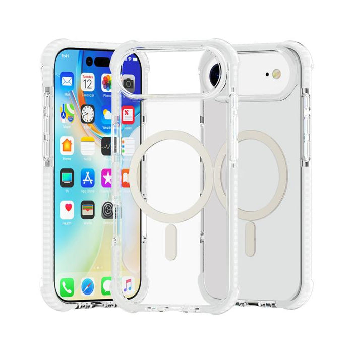 Estuche para teléfono a prueba de golpes de acrílico magnético Magsafe, For iPhone 18 Pro / 17 Pro, For iPhone 18 Pro Max / 17 Pro Max, For iPhone 17e / 16e, For iPhone 17, For iPhone Air, For iPhone 16 Pro Max, For iPhone 16 Pro, For iPhone 16 Plus   ...