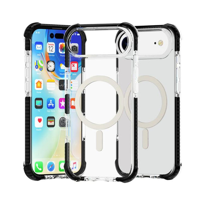 Estuche para teléfono a prueba de golpes de acrílico magnético Magsafe, For iPhone 18 Pro / 17 Pro, For iPhone 18 Pro Max / 17 Pro Max, For iPhone 17e / 16e, For iPhone 17, For iPhone Air, For iPhone 16 Pro Max, For iPhone 16 Pro, For iPhone 16 Plus   ...