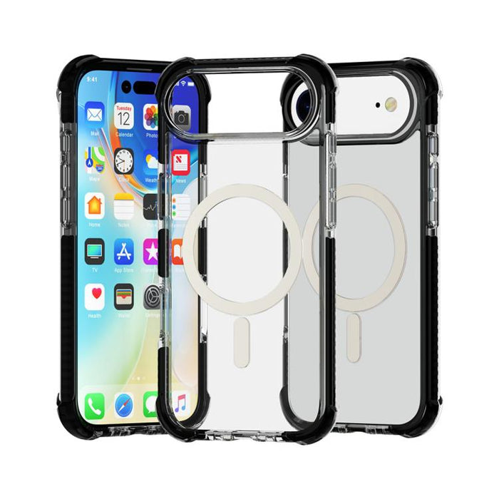 Estuche para teléfono a prueba de golpes de acrílico magnético Magsafe, For iPhone 18 Pro / 17 Pro, For iPhone 18 Pro Max / 17 Pro Max, For iPhone 17e / 16e, For iPhone 17, For iPhone Air, For iPhone 16 Pro Max, For iPhone 16 Pro, For iPhone 16 Plus   ...