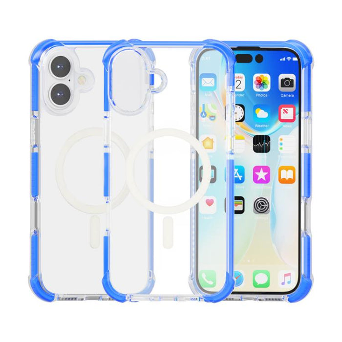 Estuche para teléfono a prueba de golpes de acrílico magnético Magsafe, For iPhone 18 Pro / 17 Pro, For iPhone 18 Pro Max / 17 Pro Max, For iPhone 17e / 16e, For iPhone 17, For iPhone Air, For iPhone 16 Pro Max, For iPhone 16 Pro, For iPhone 16 Plus   ...