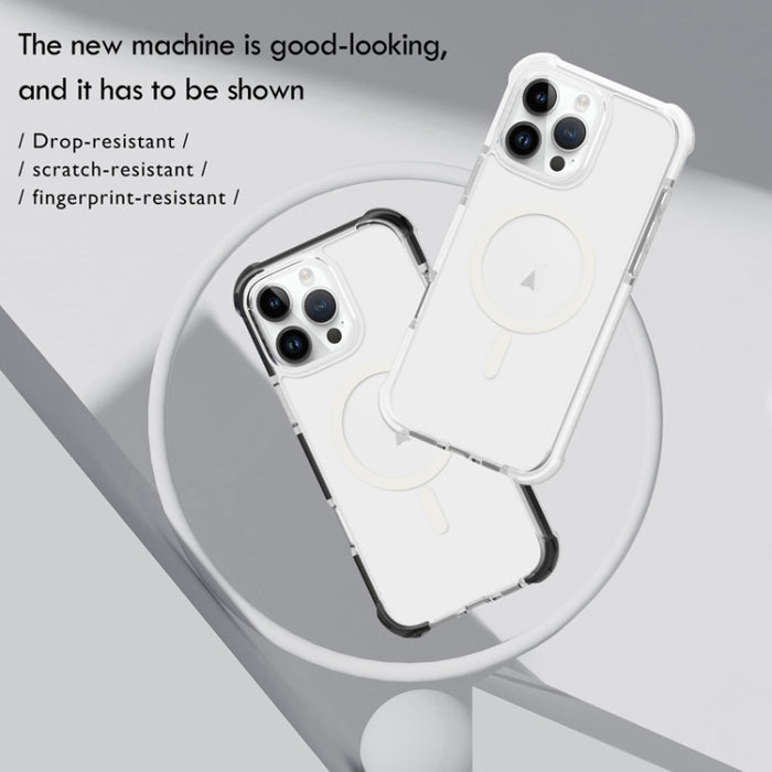 Estuche para teléfono a prueba de golpes de acrílico magnético Magsafe, For iPhone 18 Pro / 17 Pro, For iPhone 18 Pro Max / 17 Pro Max, For iPhone 17e / 16e, For iPhone 17, For iPhone Air, For iPhone 16 Pro Max, For iPhone 16 Pro, For iPhone 16 Plus   ...