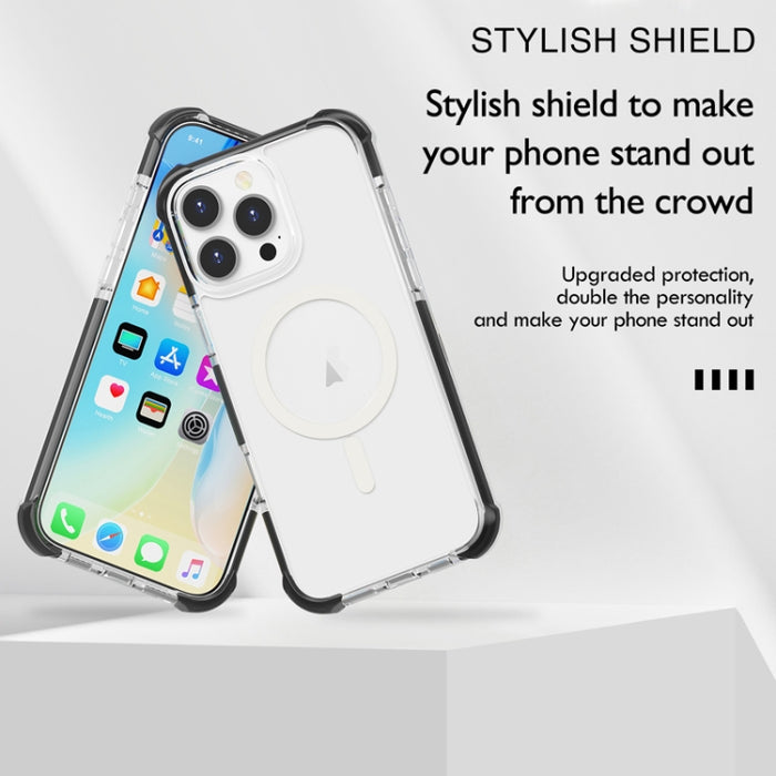 Estuche para teléfono a prueba de golpes de acrílico magnético Magsafe, For iPhone 18 Pro / 17 Pro, For iPhone 18 Pro Max / 17 Pro Max, For iPhone 17e / 16e, For iPhone 17, For iPhone Air, For iPhone 16 Pro Max, For iPhone 16 Pro, For iPhone 16 Plus   ...