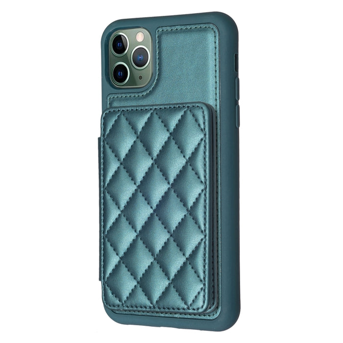 BF25 Estuche para teléfono con tarjetero cuadrado a cuadros, For iPhone 11 Pro Max, For iPhone 11, For iPhone 11 Pro, For iPhone X / XS, For iPhone XR, For iPhone XS Max, For iPhone 8 Plus / 7 Plus