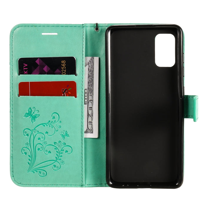 Estuche de cuero con tapa horizontal con estampado de mariposas en 3D con soporte, ranura para tarjeta y billetera, For Samsung Galaxy A41, For Samsung Galaxy A51 5G, For Samsung Galaxy A71 5G, For Huawei Nova 7, For Huawei Nova 7 Pro                  ...