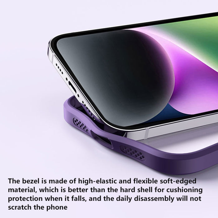 Estuche para teléfono Skin Feel MagSafe a prueba de golpes con soporte, For iPhone 15 Pro Max, For iPhone 15 Pro, For iPhone 15 Plus, For iPhone 15