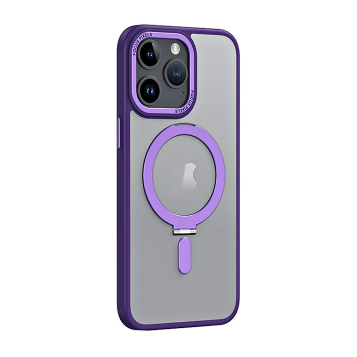 Estuche para teléfono Skin Feel MagSafe a prueba de golpes con soporte, For iPhone 15 Pro Max, For iPhone 15 Pro, For iPhone 15 Plus, For iPhone 15