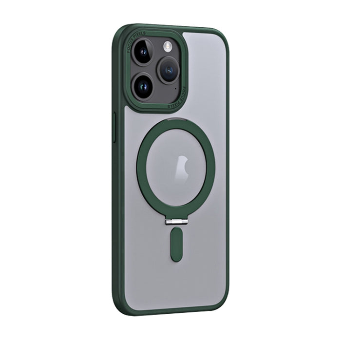 Estuche para teléfono Skin Feel MagSafe a prueba de golpes con soporte, For iPhone 15 Pro Max, For iPhone 15 Pro, For iPhone 15 Plus, For iPhone 15