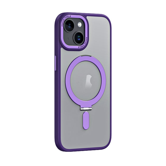 Estuche para teléfono Skin Feel MagSafe a prueba de golpes con soporte, For iPhone 15 Pro Max, For iPhone 15 Pro, For iPhone 15 Plus, For iPhone 15