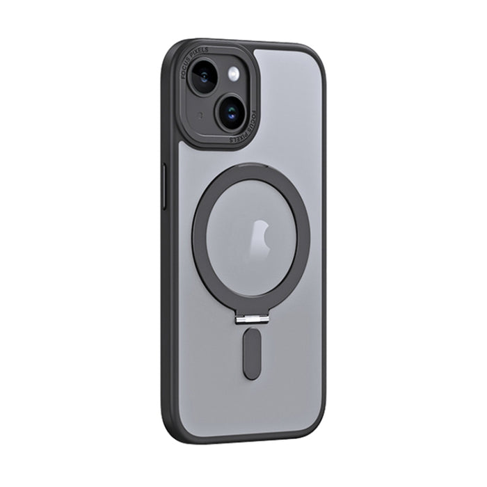 Estuche para teléfono Skin Feel MagSafe a prueba de golpes con soporte, For iPhone 15 Pro Max, For iPhone 15 Pro, For iPhone 15 Plus, For iPhone 15
