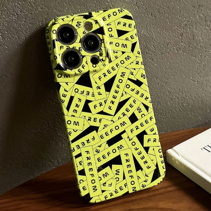 Estuche para teléfono PC con orificio preciso y patrón pintado, For iPhone 14 Pro, For iPhone 14 Pro Max, For iPhone SE 2022 / 2020 / 8 / 7