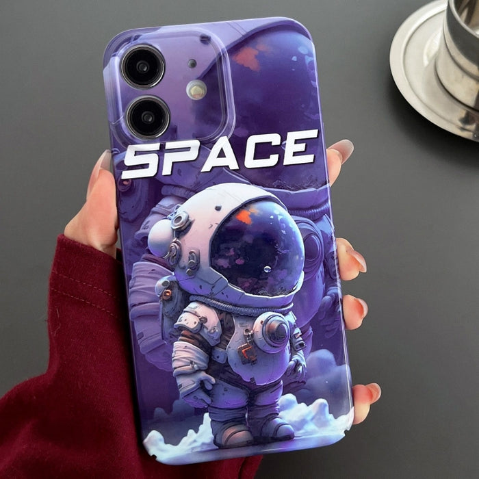 Estuche para teléfono PC con orificio preciso y patrón pintado, For iPhone 12, For iPhone 12 Pro Max, For iPhone 12 Pro