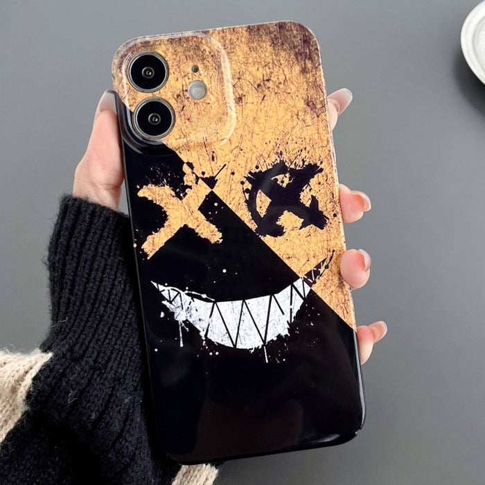 Estuche para teléfono PC con orificio preciso y patrón pintado, For iPhone 12, For iPhone 12 Pro Max, For iPhone 12 Pro