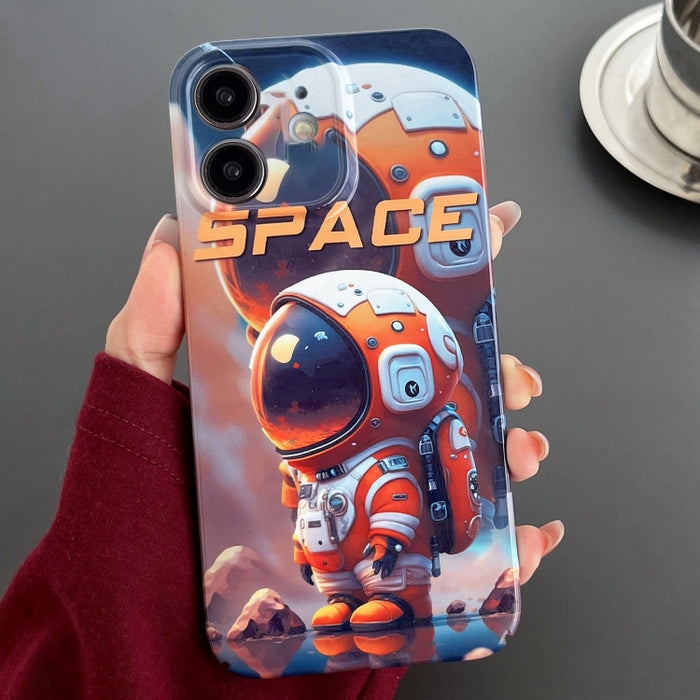 Estuche para teléfono PC con orificio preciso y patrón pintado, For iPhone 11 Pro Max, For iPhone 11, For iPhone 11 Pro