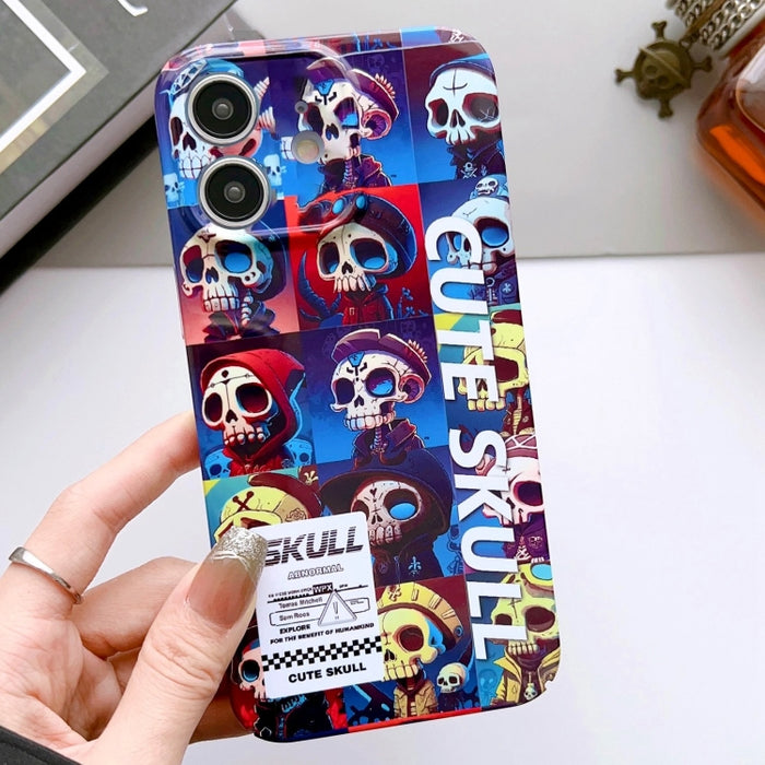 Estuche para teléfono PC con orificio preciso y patrón pintado, For iPhone 11 Pro Max, For iPhone 11, For iPhone 11 Pro