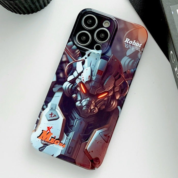 Estuche para teléfono PC con orificio preciso y patrón pintado, For iPhone 11 Pro Max, For iPhone 11, For iPhone 11 Pro
