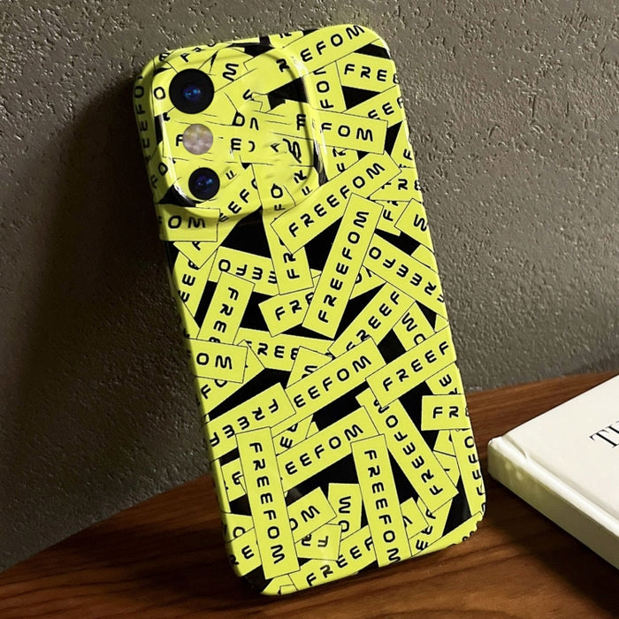 Estuche para teléfono PC con orificio preciso y patrón pintado, For iPhone X / XS, For iPhone XR, For iPhone XS Max