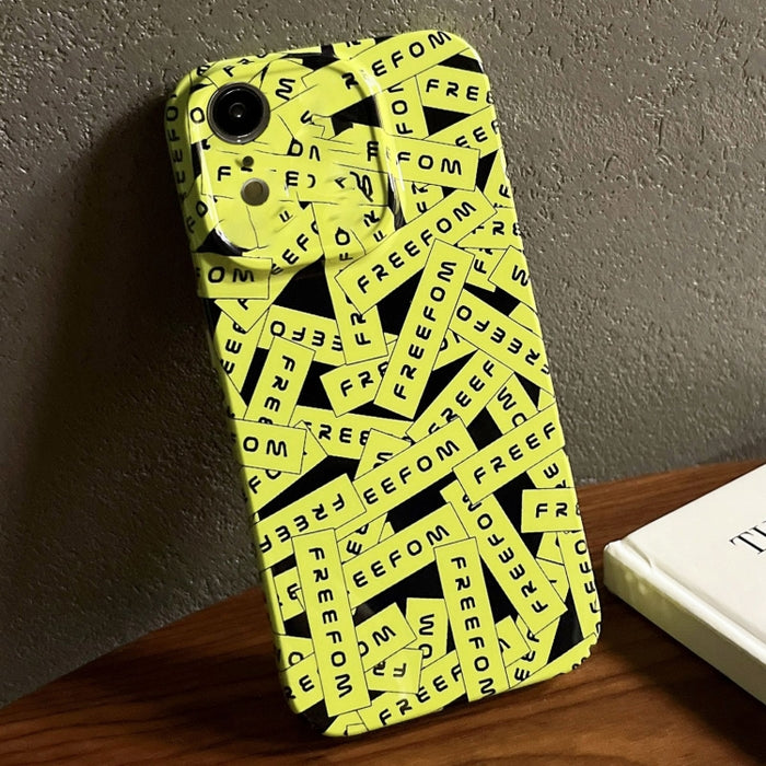 Estuche para teléfono PC con orificio preciso y patrón pintado, For iPhone X / XS, For iPhone XR, For iPhone XS Max