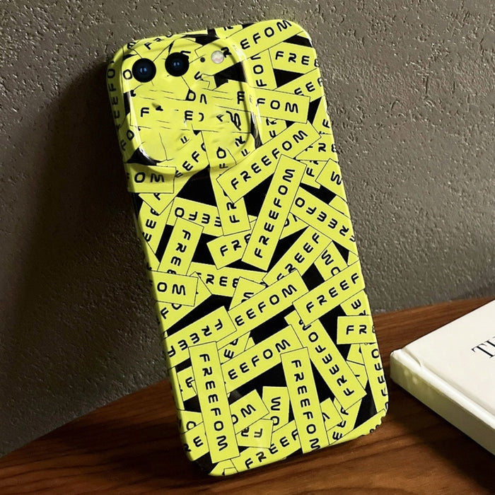 Estuche para teléfono PC con orificio preciso y patrón pintado, For iPhone 8 Plus / 7 Plus