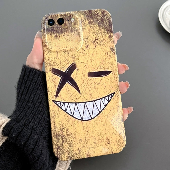 Estuche para teléfono PC con orificio preciso y patrón pintado, For iPhone 8 Plus / 7 Plus