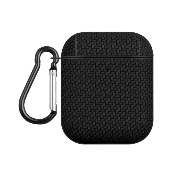 Estuche protector para auriculares con textura de piel tejida PC TWS, For AirPods Pro 2, For AirPods 3, For AirPods Pro, For AirPods 1 / 2