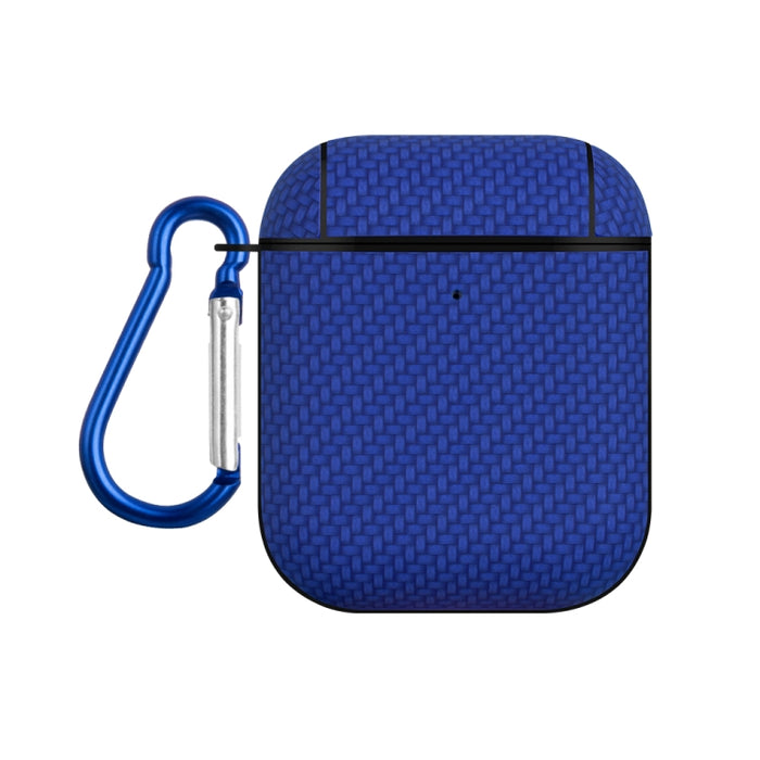 Estuche protector para auriculares con textura de piel tejida PC TWS, For AirPods Pro 2, For AirPods 3, For AirPods Pro, For AirPods 1 / 2