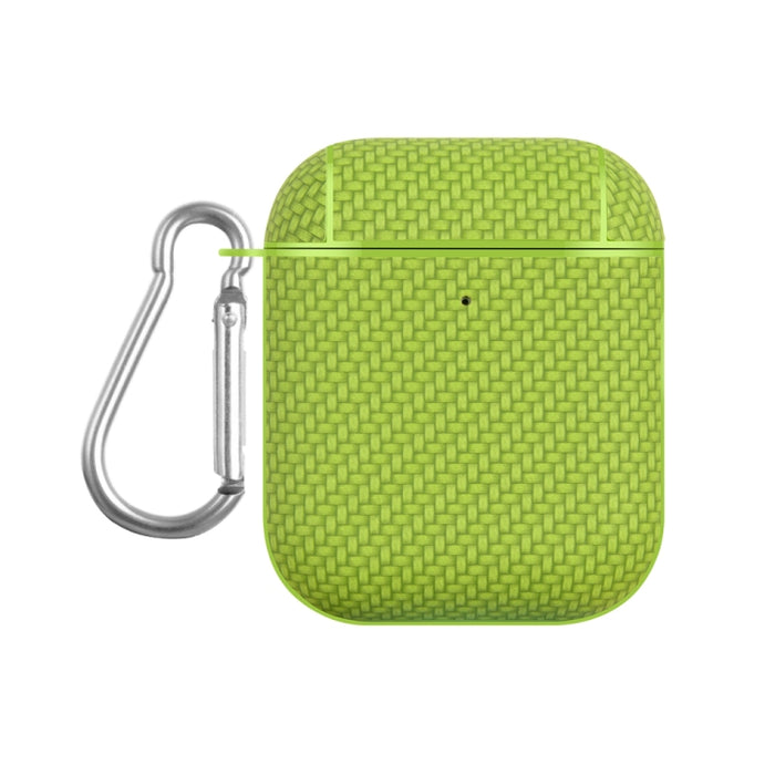 Estuche protector para auriculares con textura de piel tejida PC TWS, For AirPods Pro 2, For AirPods 3, For AirPods Pro, For AirPods 1 / 2