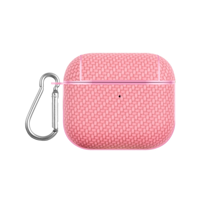 Estuche protector para auriculares con textura de piel tejida PC TWS, For AirPods Pro 2, For AirPods 3, For AirPods Pro, For AirPods 1 / 2