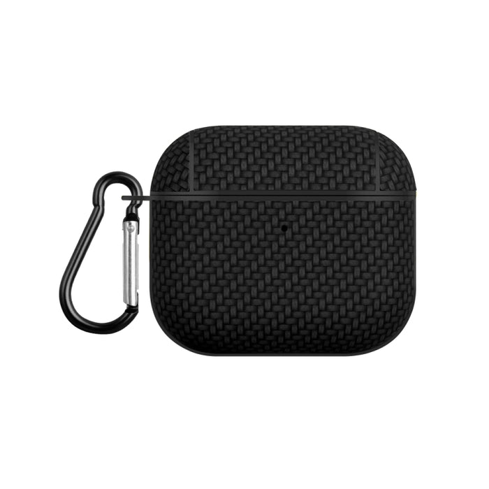 Estuche protector para auriculares con textura de piel tejida PC TWS, For AirPods Pro 2, For AirPods 3, For AirPods Pro, For AirPods 1 / 2