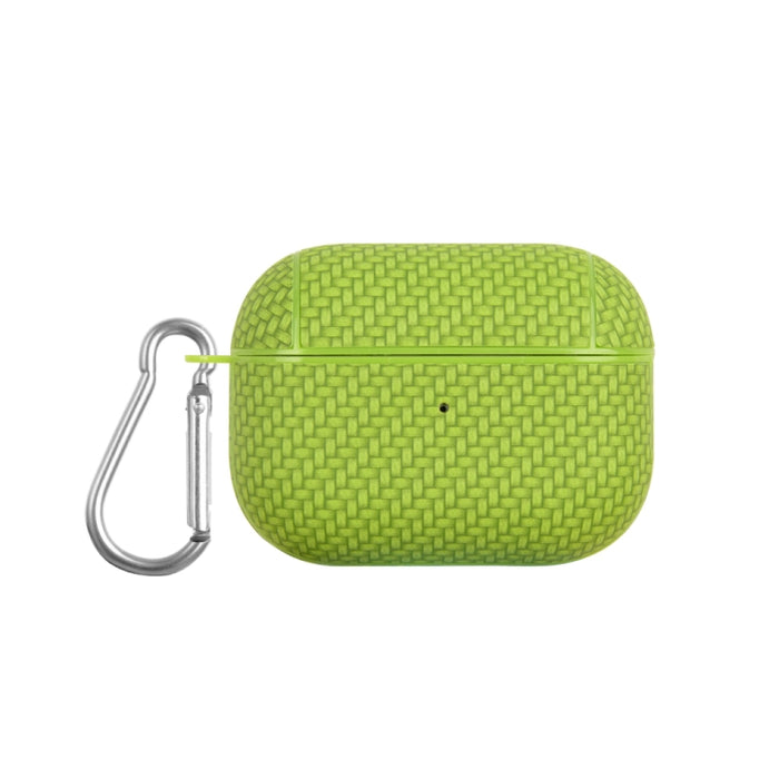Estuche protector para auriculares con textura de piel tejida PC TWS, For AirPods Pro 2, For AirPods 3, For AirPods Pro, For AirPods 1 / 2