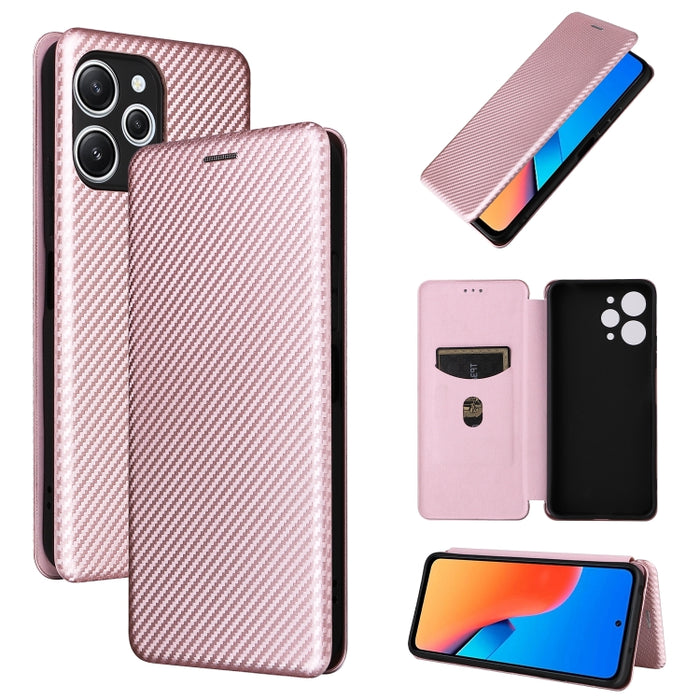 Funda de cuero con textura de fibra de carbono para teléfono, For Xiaomi Redmi Note 13 Pro / M6 Pro 4G, For Xiaomi Redmi A3 4G, For Xiaomi Redmi Note 13 4G, For Xiaomi Redmi 13C 5G / 4G, For Xiaomi Redmi K70E 5G, For Xiaomi 14 Pro, For Xiaomi 14       ...