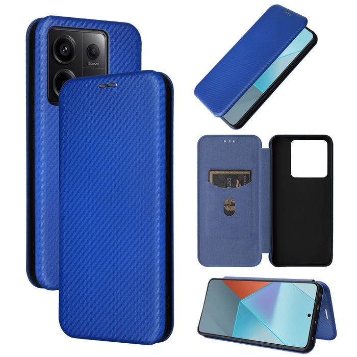 Funda de cuero con textura de fibra de carbono para teléfono, For Xiaomi Redmi Note 13 Pro / M6 Pro 4G, For Xiaomi Redmi A3 4G, For Xiaomi Redmi Note 13 4G, For Xiaomi Redmi 13C 5G / 4G, For Xiaomi Redmi K70E 5G, For Xiaomi 14 Pro, For Xiaomi 14       ...