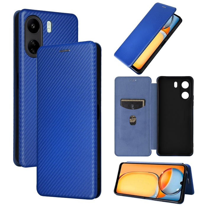 Funda de cuero con textura de fibra de carbono para teléfono, For Xiaomi Redmi Note 13 Pro / M6 Pro 4G, For Xiaomi Redmi A3 4G, For Xiaomi Redmi Note 13 4G, For Xiaomi Redmi 13C 5G / 4G, For Xiaomi Redmi K70E 5G, For Xiaomi 14 Pro, For Xiaomi 14       ...