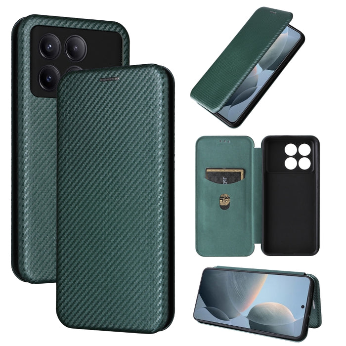 Funda de cuero con textura de fibra de carbono para teléfono, For Xiaomi Redmi Note 13 Pro / M6 Pro 4G, For Xiaomi Redmi A3 4G, For Xiaomi Redmi Note 13 4G, For Xiaomi Redmi 13C 5G / 4G, For Xiaomi Redmi K70E 5G, For Xiaomi 14 Pro, For Xiaomi 14       ...