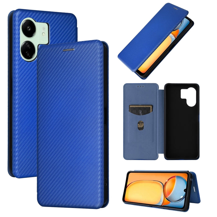 Funda de cuero con textura de fibra de carbono para teléfono, For Xiaomi Redmi Note 13 Pro / M6 Pro 4G, For Xiaomi Redmi A3 4G, For Xiaomi Redmi Note 13 4G, For Xiaomi Redmi 13C 5G / 4G, For Xiaomi Redmi K70E 5G, For Xiaomi 14 Pro, For Xiaomi 14       ...