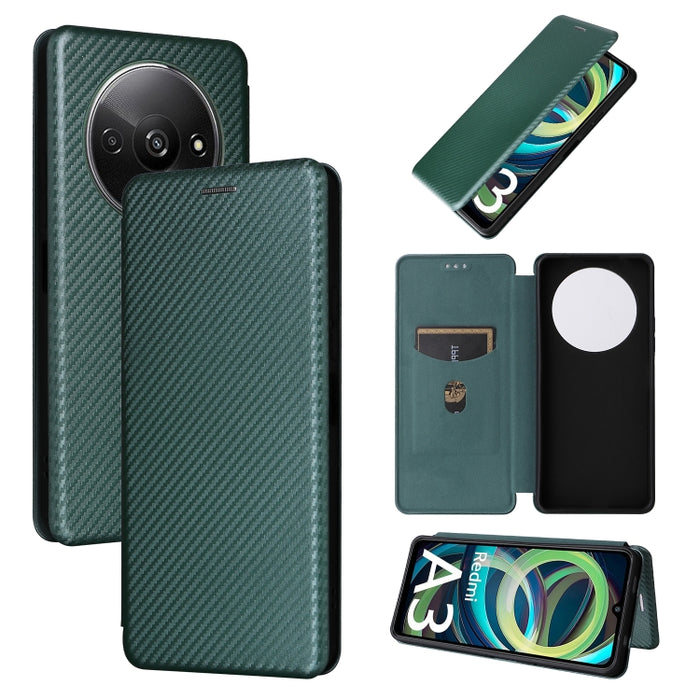 Funda de cuero con textura de fibra de carbono para teléfono, For Xiaomi Redmi Note 13 Pro / M6 Pro 4G, For Xiaomi Redmi A3 4G, For Xiaomi Redmi Note 13 4G, For Xiaomi Redmi 13C 5G / 4G, For Xiaomi Redmi K70E 5G, For Xiaomi 14 Pro, For Xiaomi 14       ...