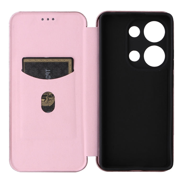 Funda de cuero con textura de fibra de carbono para teléfono, For Xiaomi Redmi Note 13 Pro / M6 Pro 4G, For Xiaomi Redmi A3 4G, For Xiaomi Redmi Note 13 4G, For Xiaomi Redmi 13C 5G / 4G, For Xiaomi Redmi K70E 5G, For Xiaomi 14 Pro, For Xiaomi 14       ...