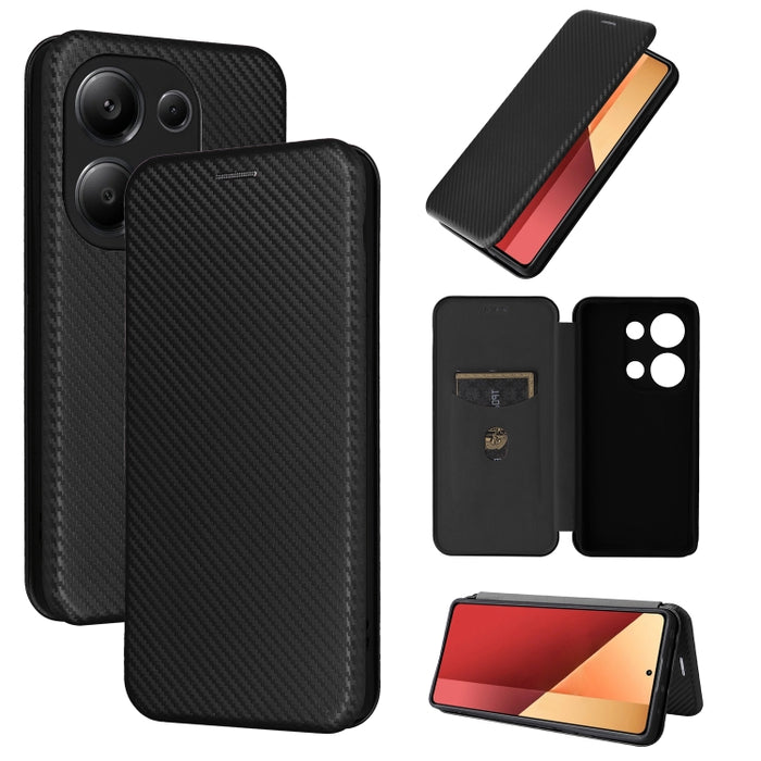 Funda de cuero con textura de fibra de carbono para teléfono, For Xiaomi Redmi Note 13 Pro / M6 Pro 4G, For Xiaomi Redmi A3 4G, For Xiaomi Redmi Note 13 4G, For Xiaomi Redmi 13C 5G / 4G, For Xiaomi Redmi K70E 5G, For Xiaomi 14 Pro, For Xiaomi 14       ...