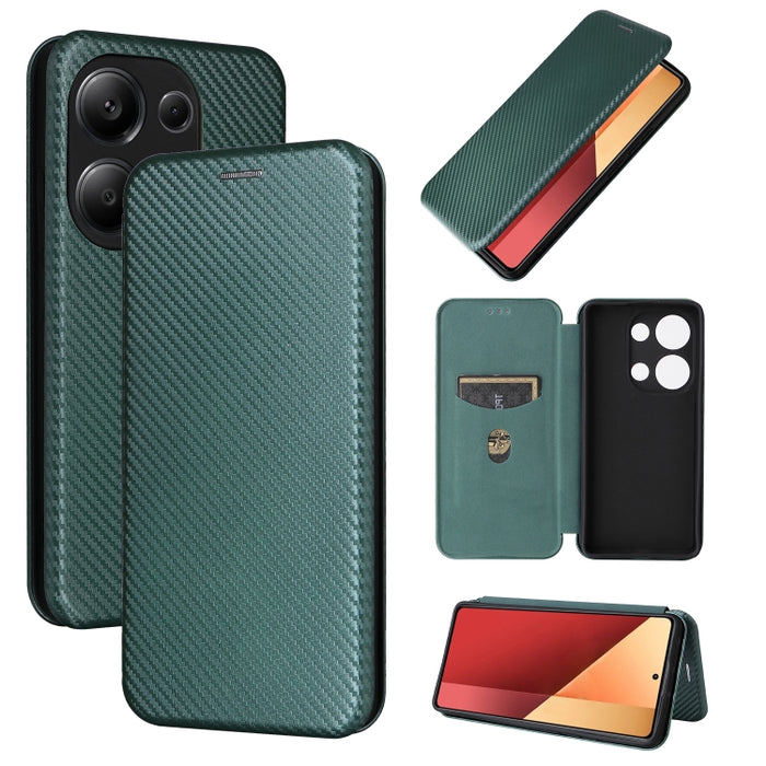 Funda de cuero con textura de fibra de carbono para teléfono, For Xiaomi Redmi Note 13 Pro / M6 Pro 4G, For Xiaomi Redmi A3 4G, For Xiaomi Redmi Note 13 4G, For Xiaomi Redmi 13C 5G / 4G, For Xiaomi Redmi K70E 5G, For Xiaomi 14 Pro, For Xiaomi 14       ...