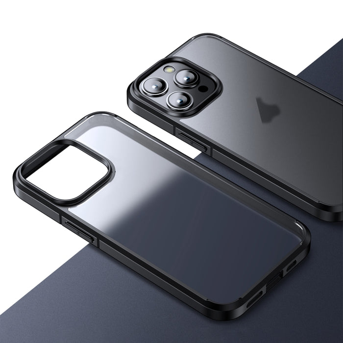 Estuche para teléfono de PC rígido de TPU mate Ice-Crystal, For iPhone 15 Pro Max, For iPhone 15 Pro, For iPhone 15 Plus, For iPhone 15