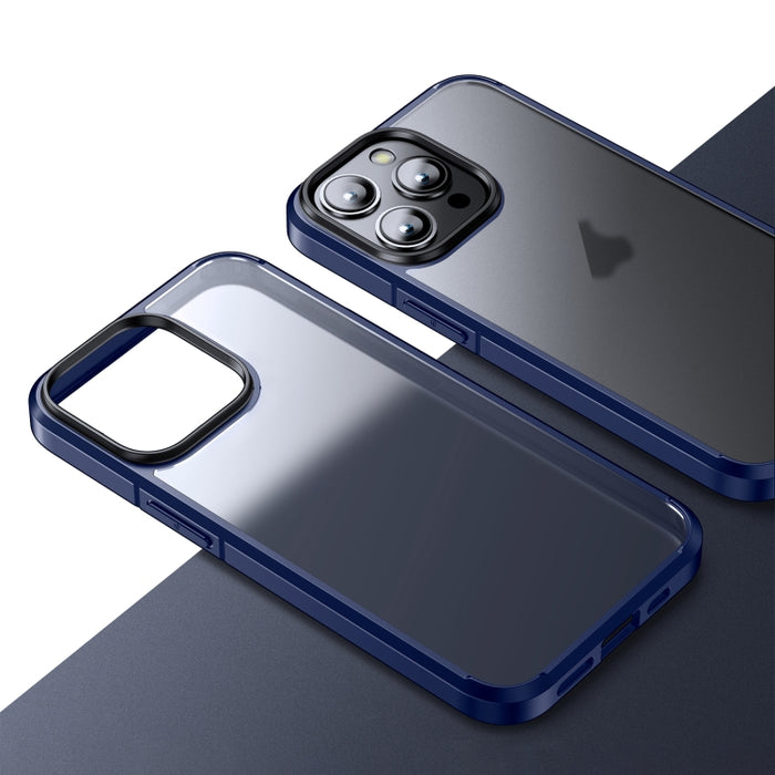 Estuche para teléfono de PC rígido de TPU mate Ice-Crystal, For iPhone 15 Pro Max, For iPhone 15 Pro, For iPhone 15 Plus, For iPhone 15