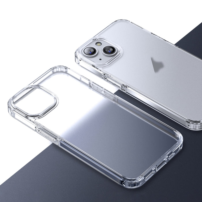 Estuche para teléfono de PC rígido de TPU mate Ice-Crystal, For iPhone 15 Pro Max, For iPhone 15 Pro, For iPhone 15 Plus, For iPhone 15