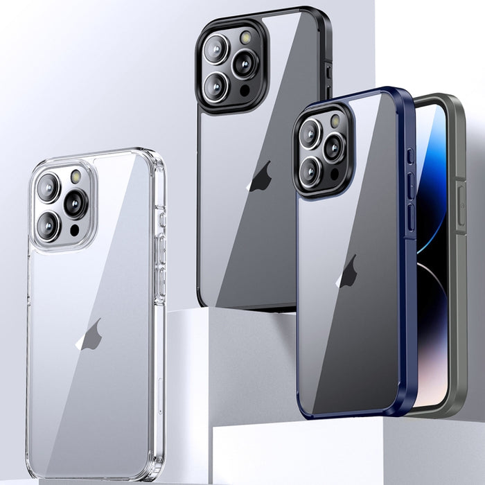 Funda transparente para teléfono PC + TPU con cristal de hielo, For iPhone 15 Pro Max, For iPhone 15 Pro, For iPhone 15 Plus, For iPhone 15
