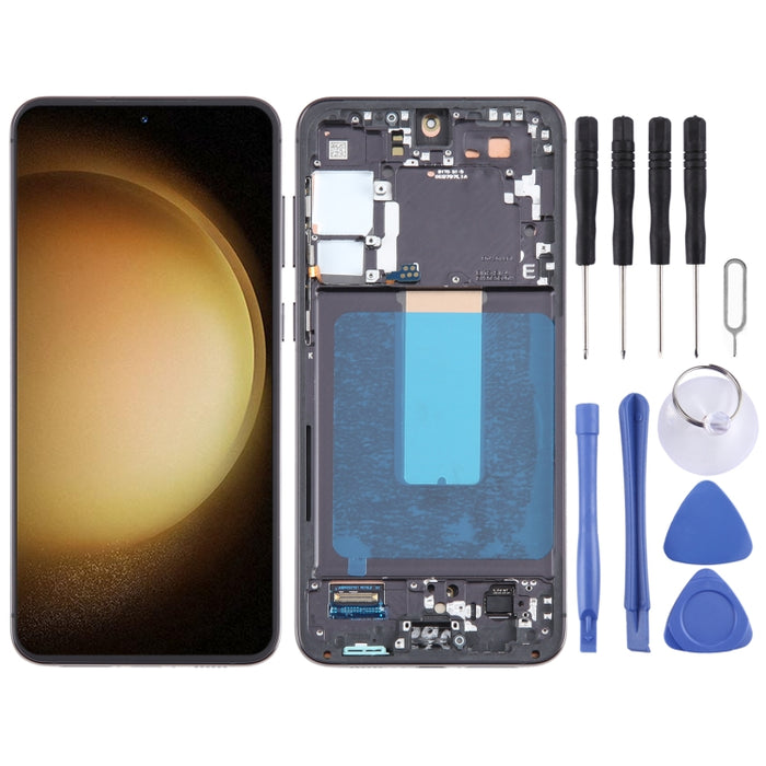 Pantalla LCD original para montaje completo de digitalizador con marco